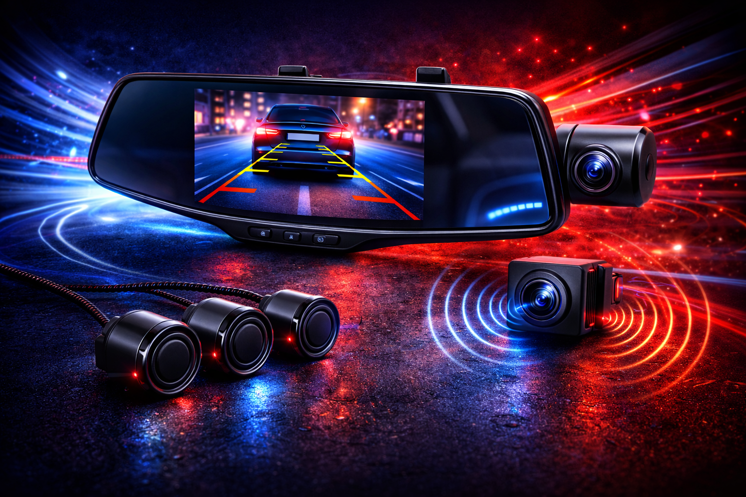 Mirror Camera & Reverse Sensor