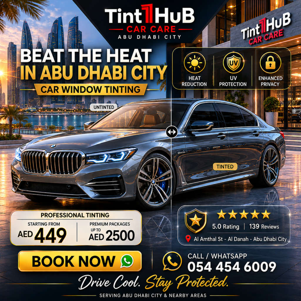 CAR WINDOW TINTING AED 449 Up to AED 2500
